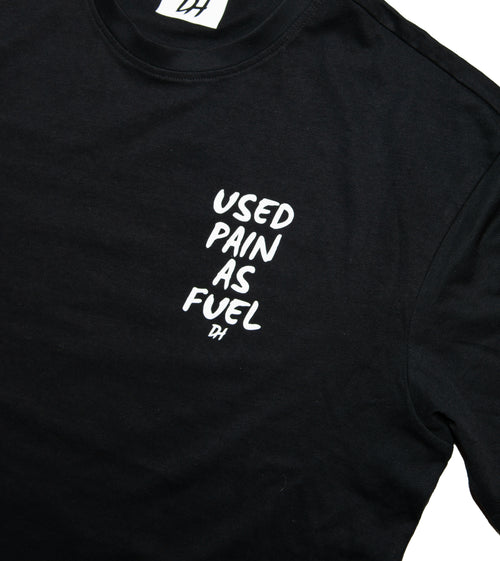 USED PAIN AS FUEL TEE